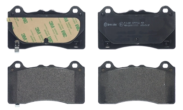 P24202 Brembo Передні гальмівні колодки