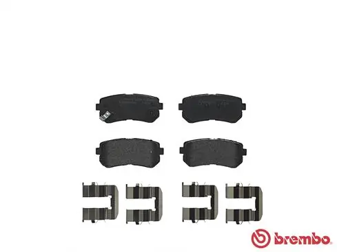 P30046 Brembo Колодки гальмівні задні, дискові