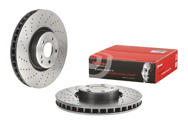 09B47411 Brembo Гальмо дискове переднє