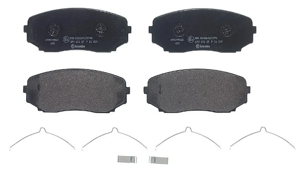 P54059 Brembo Передні гальмівні колодки