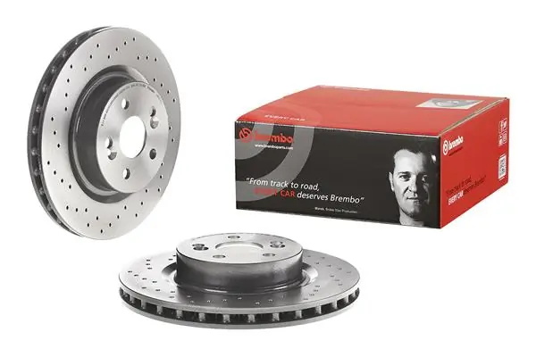 09890421 Brembo Гальмо дискове переднє