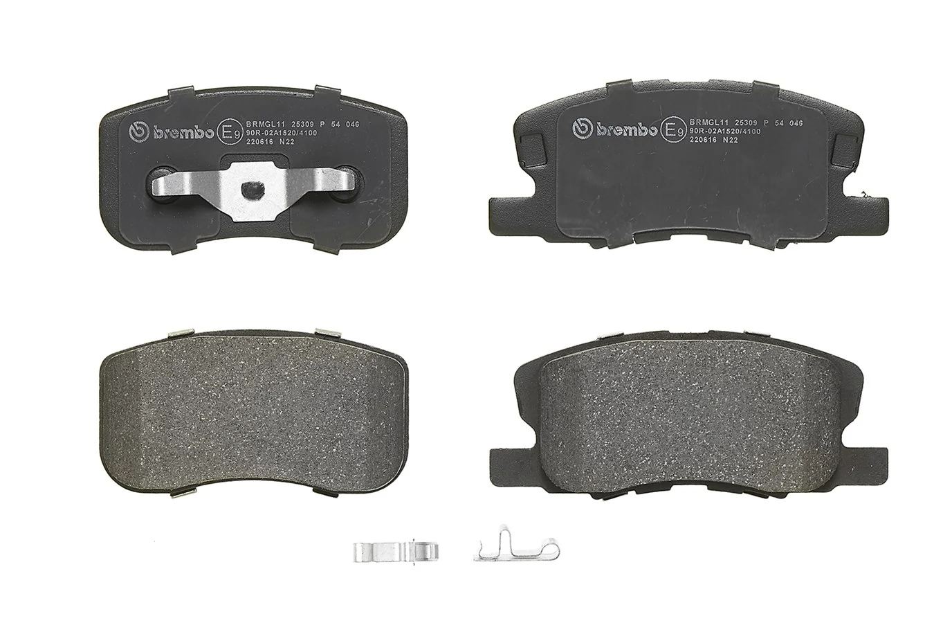 P54046 Brembo Передні гальмівні колодки