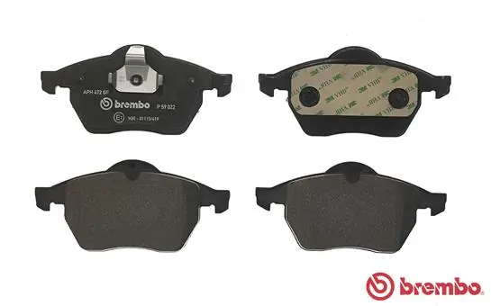 P59022 Brembo Передні гальмівні колодки