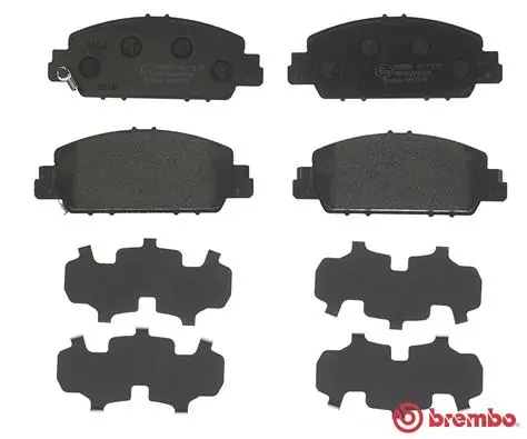 P28077 Brembo Передні гальмівні колодки