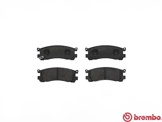 P49025 Brembo Колодки гальмівні задні, дискові