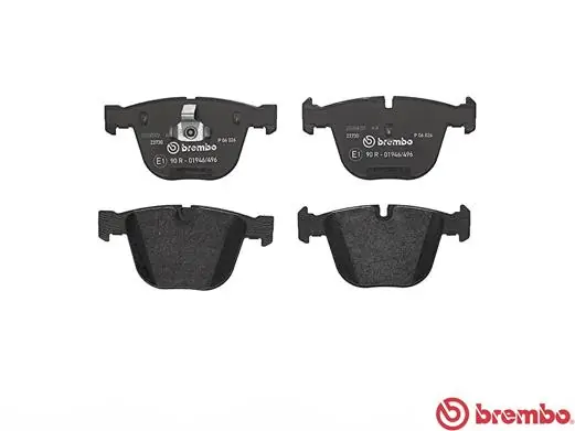 P06026 Brembo Колодки гальмівні задні, дискові