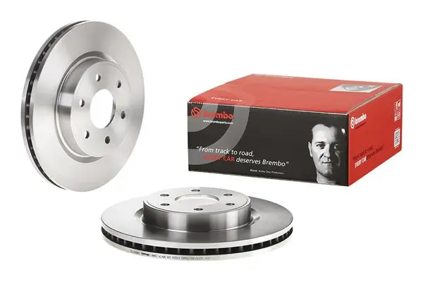 09B62510 Brembo Гальмо дискове переднє
