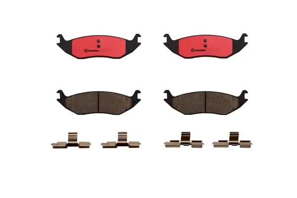 P18010N Brembo Колодки гальмівні задні, дискові