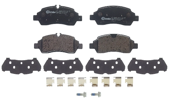 P24209 Brembo Колодки гальмівні задні, дискові