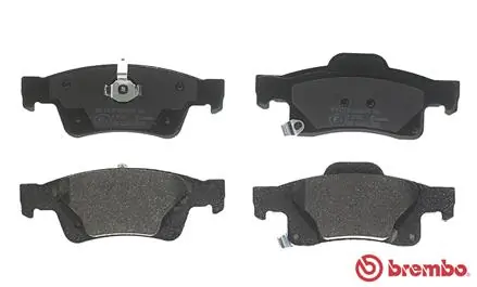 P37016 Brembo Колодки гальмівні задні, дискові