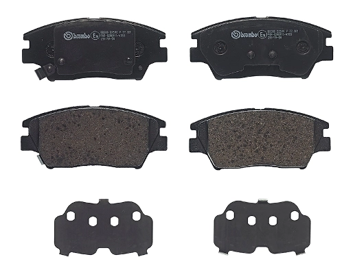 P77001 Brembo Передні гальмівні колодки