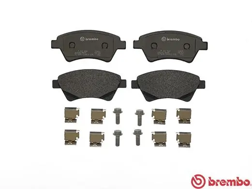 P68034 Brembo Передні гальмівні колодки