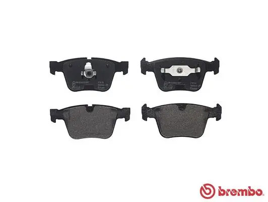 P50116 Brembo Колодки гальмівні задні, дискові