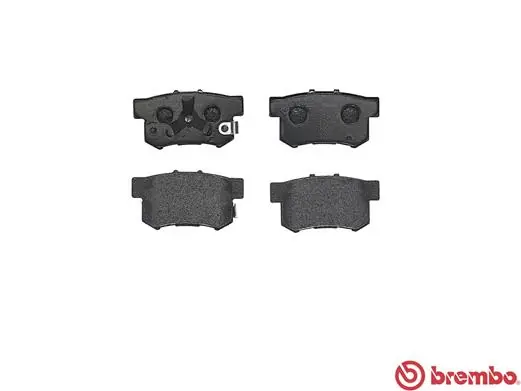 P28051 Brembo Колодки гальмівні задні, дискові