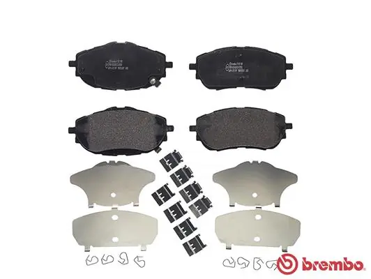 P83150 Brembo Передні гальмівні колодки