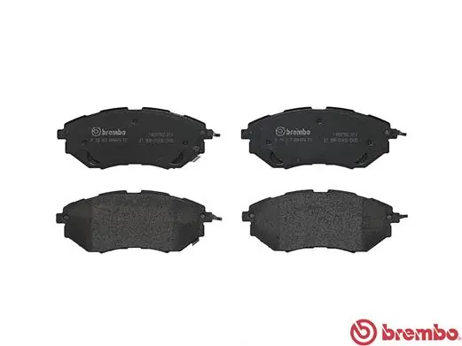 P78017 Brembo Передні гальмівні колодки