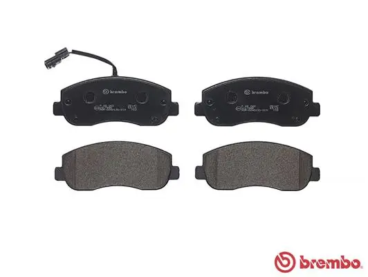 P68062 Brembo Передні гальмівні колодки