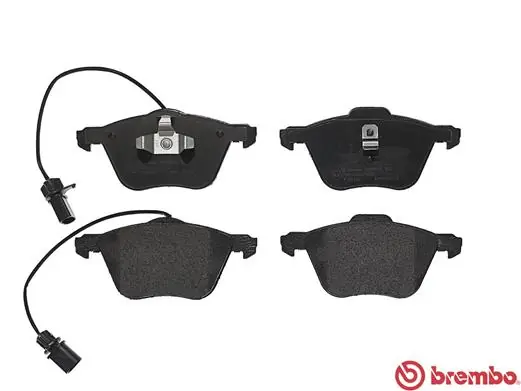 P85061 Brembo Передні гальмівні колодки