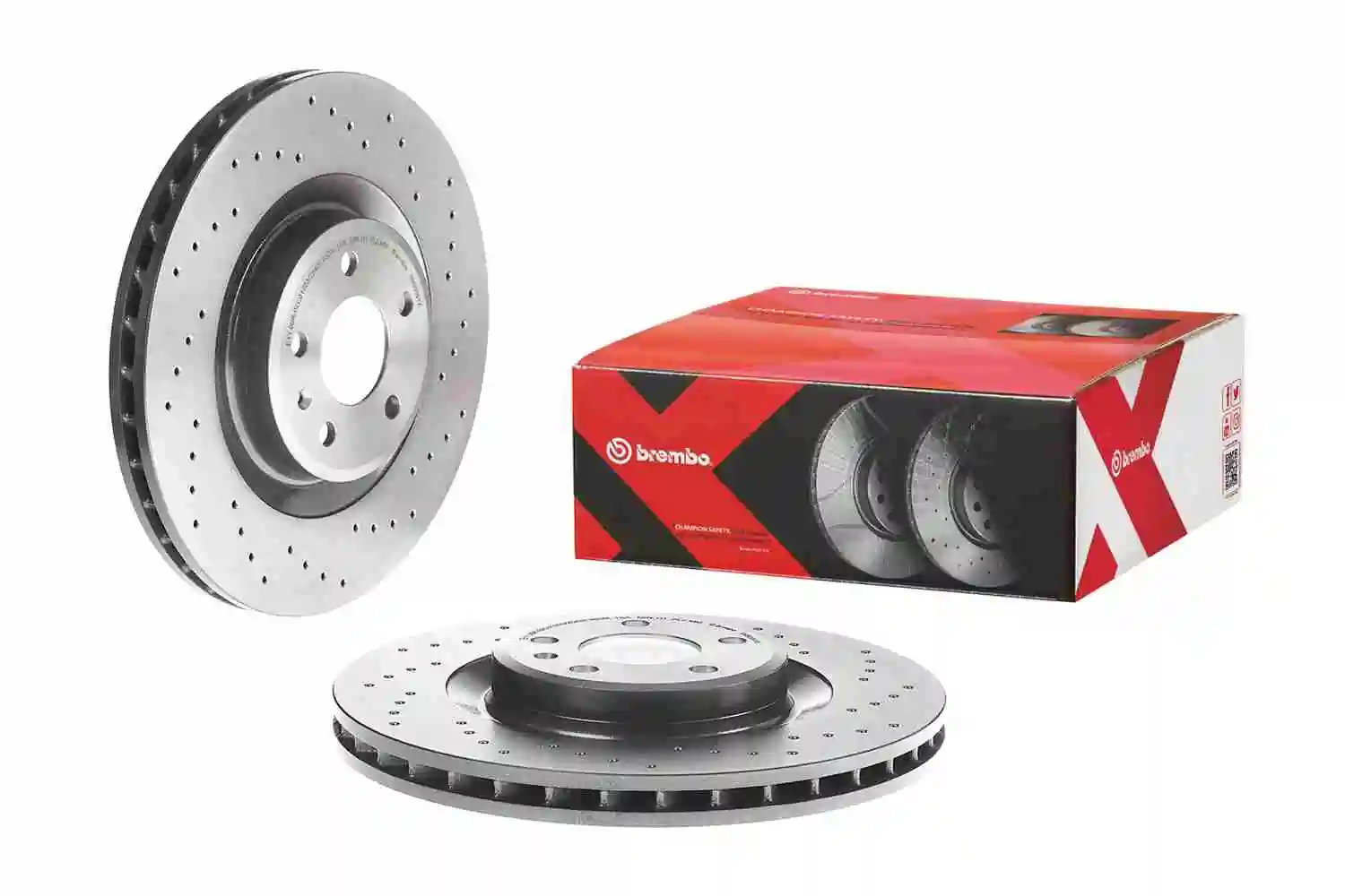 09B0391X Brembo Гальмо дискове переднє