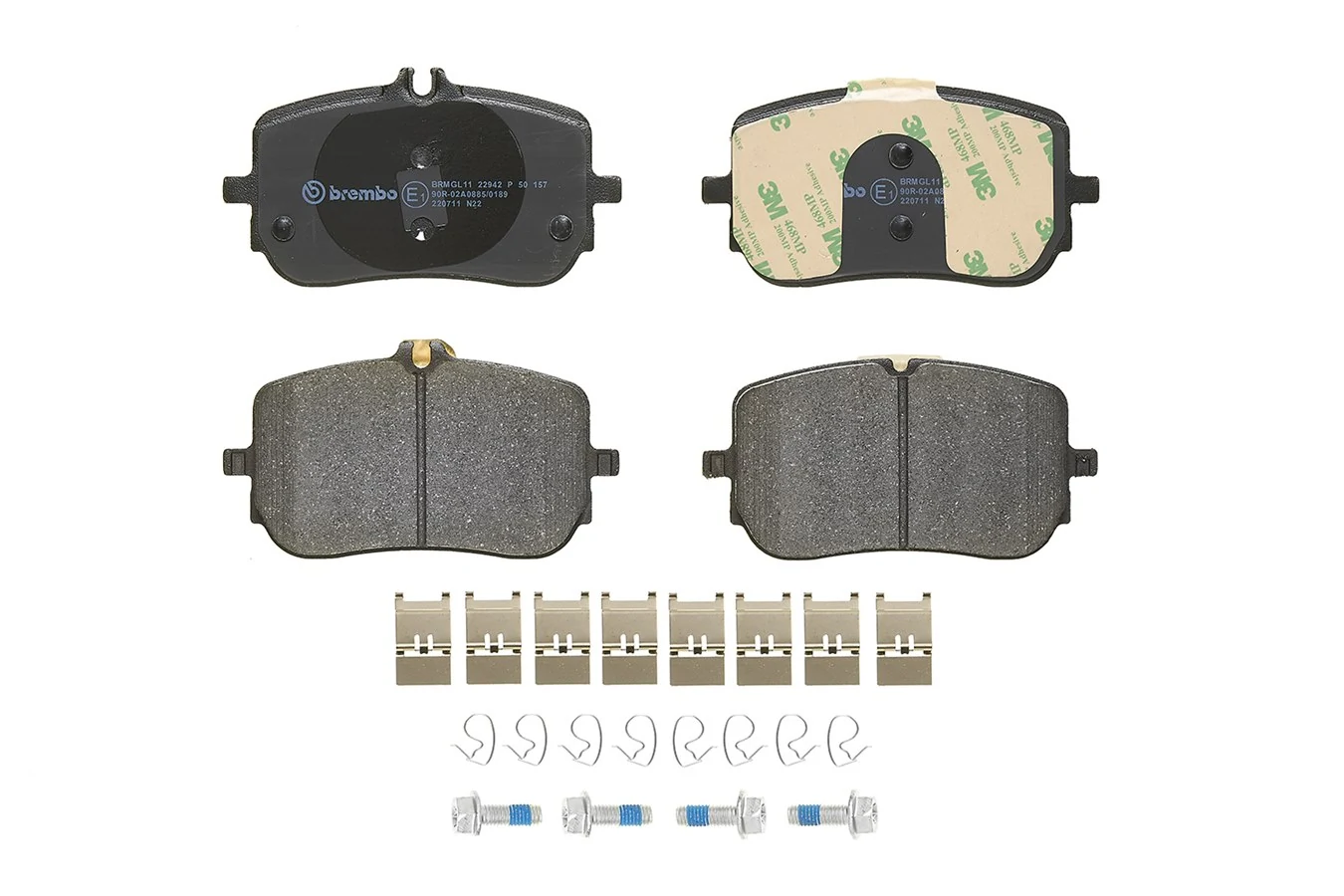 P50157 Brembo Передні гальмівні колодки