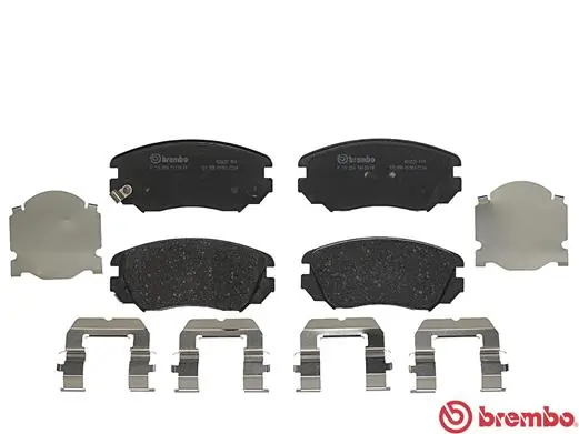 P59054 Brembo Передні гальмівні колодки