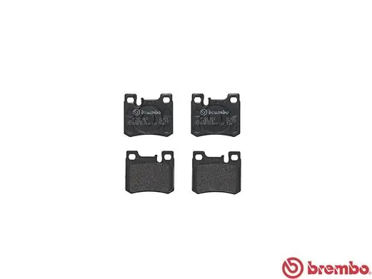 P50012 Brembo Колодки гальмівні задні, дискові