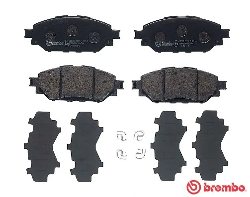 P83167 Brembo Передні гальмівні колодки