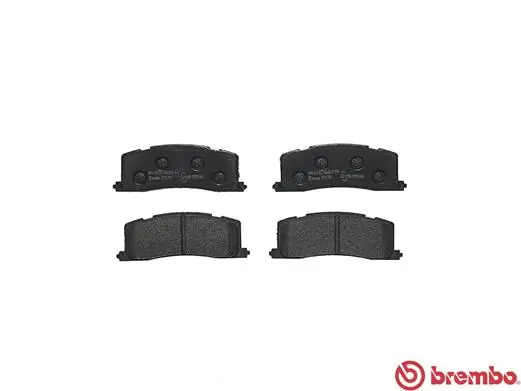 P83030 Brembo Колодки гальмівні задні, дискові