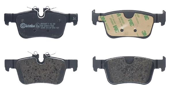 P86030 Brembo Колодки гальмівні задні, дискові