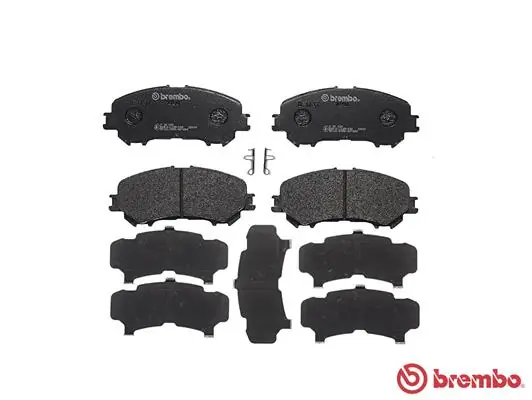 P56099 Brembo Передні гальмівні колодки