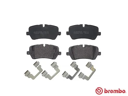 P44021 Brembo Колодки гальмівні задні, дискові