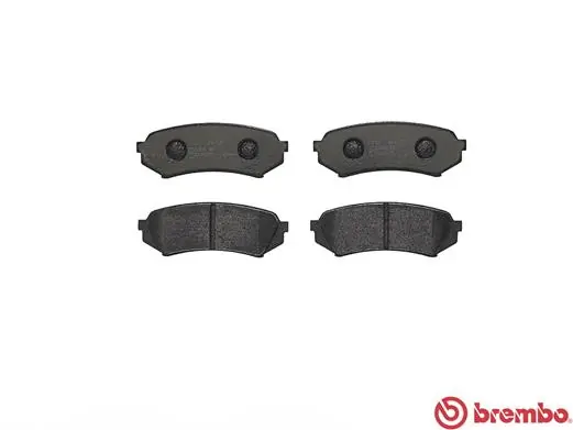 P83049 Brembo Колодки гальмівні задні, дискові