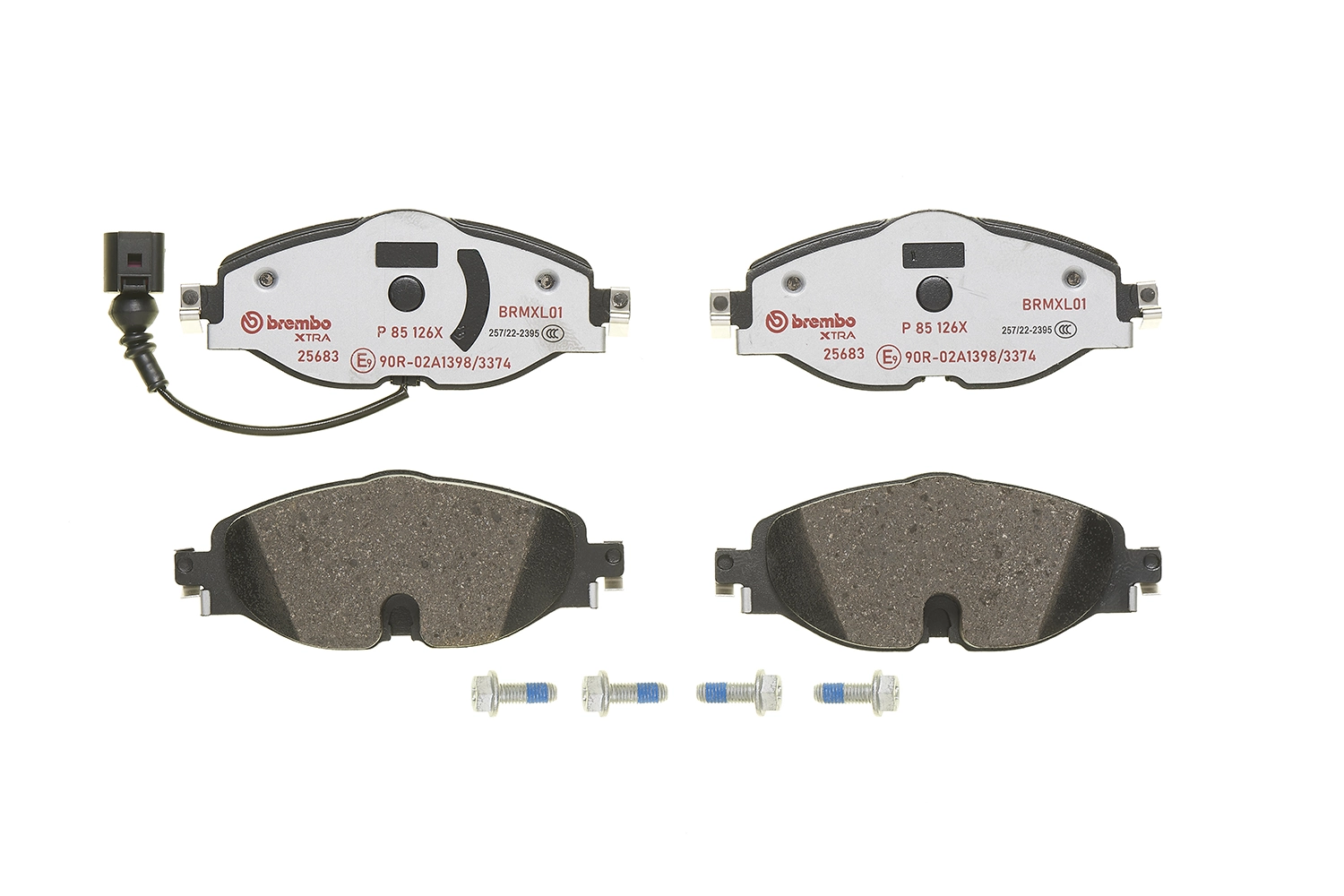 P85126X Brembo Передні гальмівні колодки