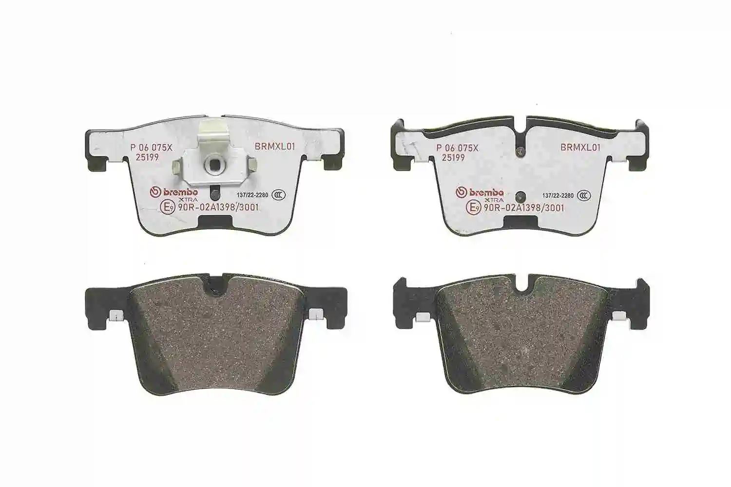 P06075X Brembo Передні гальмівні колодки