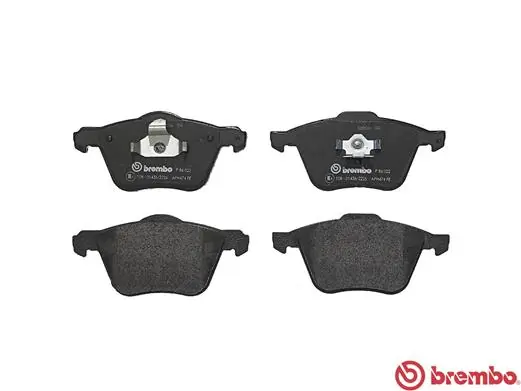 P86022 Brembo Передні гальмівні колодки