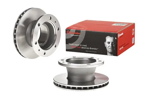 09681320 Brembo Гальмо дискове переднє