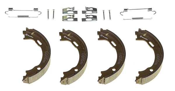 S50515 Brembo Гальмівні колодки ручника