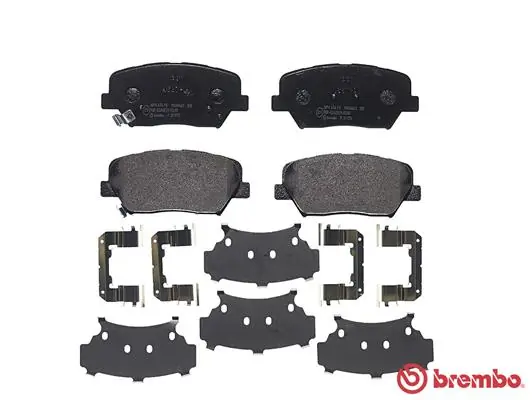 P30070 Brembo Передні гальмівні колодки