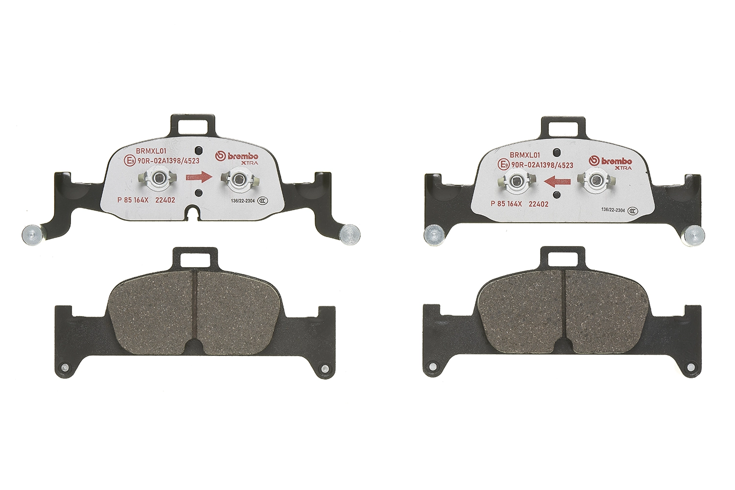 P85164X Brembo Передні гальмівні колодки