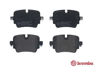 P36032 Brembo Колодки гальмівні задні, дискові
