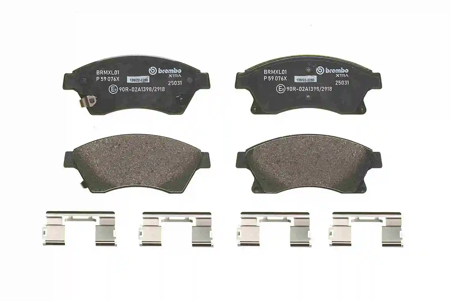 P59076X Brembo Передні гальмівні колодки