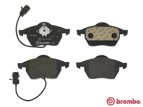 P85026 Brembo Передні гальмівні колодки