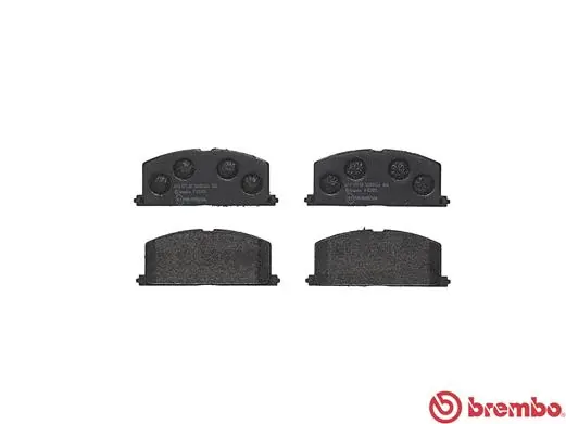 P83011 Brembo Передні гальмівні колодки