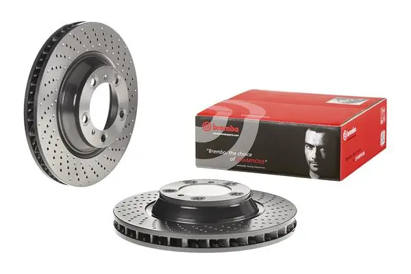 09D93311 Brembo Гальмо дискове переднє