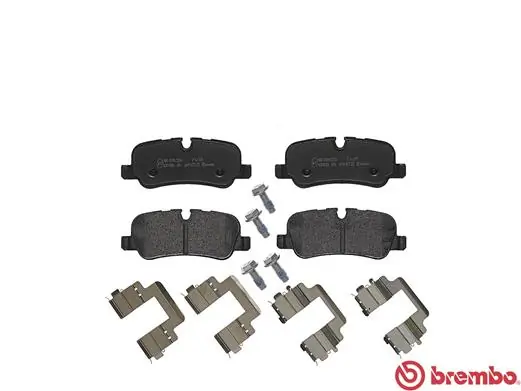 P44019 Brembo Колодки гальмівні задні, дискові