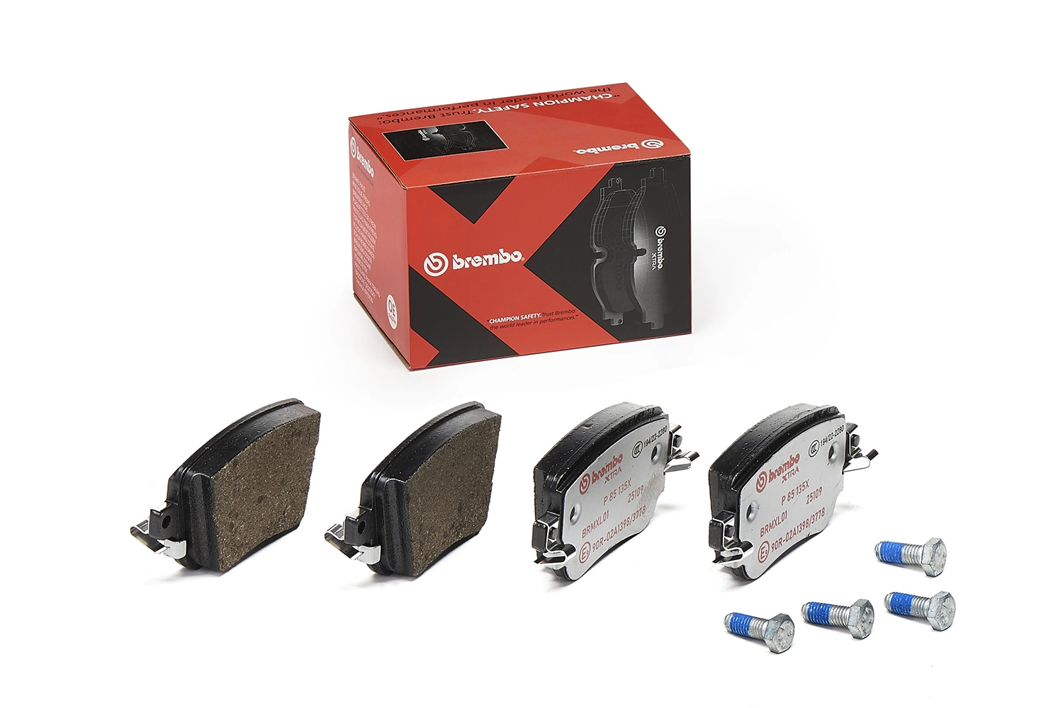 P85135X Brembo Колодки гальмівні задні, дискові