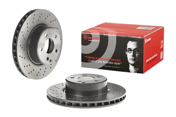 09812711 Brembo Гальмо дискове переднє