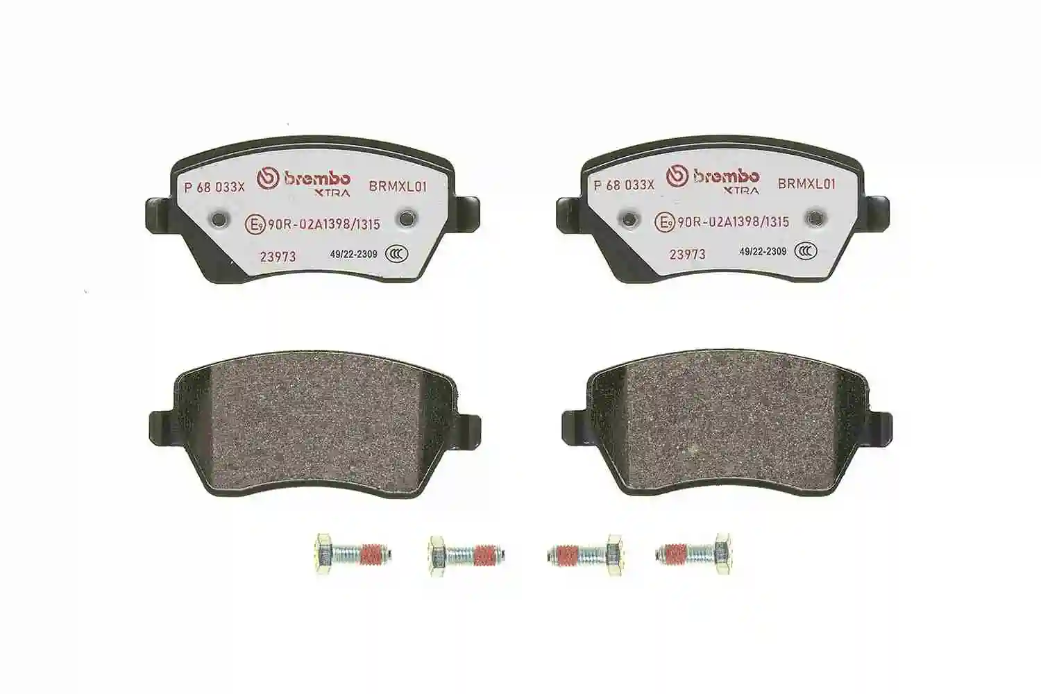 P68033X Brembo Передні гальмівні колодки