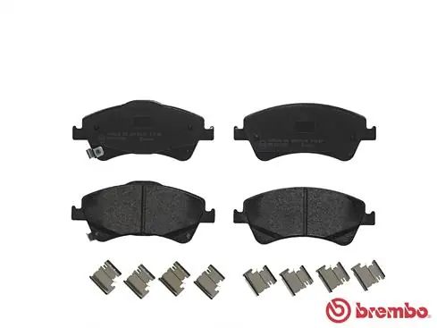P83109 Brembo Передні гальмівні колодки