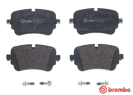 P85161 Brembo Колодки гальмівні задні, дискові